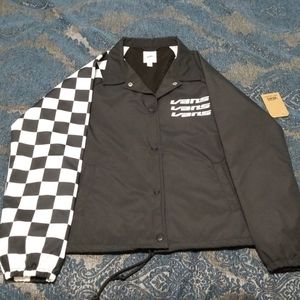 Van's checkered windbreaker